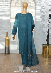 HZ Valencia Unstitched Embroidered Jacquard Vol-II Winter Collection - 2025 VJE-18